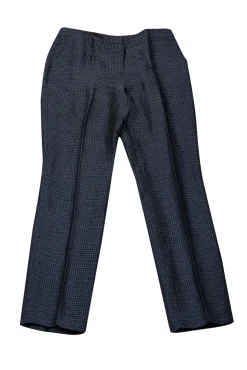 Lafayette 148 - Navy Herringbone Dress Pants Sz 10