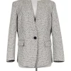 Lafayette 148 - White & Blue Blazer Sz 10