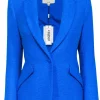 L'Agence - Bright Blue Tweed Blazer Sz 2