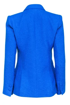 L'Agence - Bright Blue Tweed Blazer Sz 2