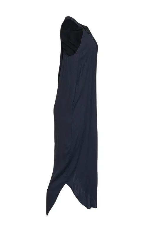 L'Agence - Navy Sleeveless Twist Back Maxi Dress Sz 0