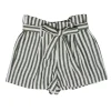 L’Agence - Olive Green Stripe Shorts Sz 2