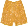 Lapointe - Orange Sequin Long Shorts Sz 4