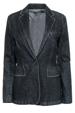 Lauren Ralph Lauren - Dark Wash Chambray Denim Blazer Sz 6