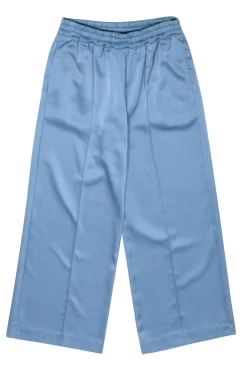Lilla P - Sky Blue Satin Elastic Waist Sz M