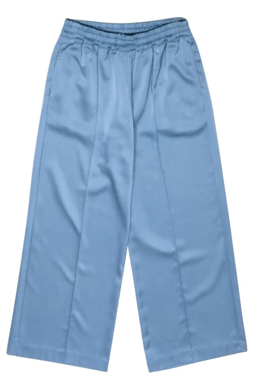 Lilla P - Sky Blue Satin Elastic Waist Sz M