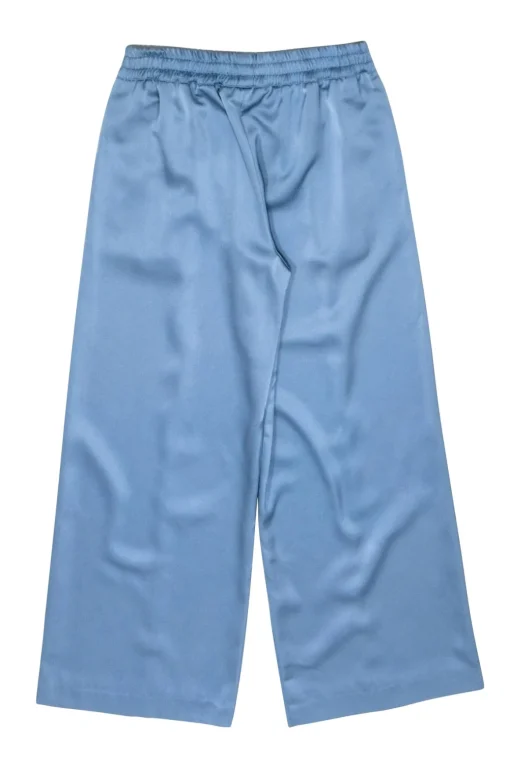 Lilla P - Sky Blue Satin Elastic Waist Sz M