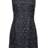 Lilly Pulitzer - Black Daisy Eyelet Sleeveless Dress w/ Rhinestones Sz 6