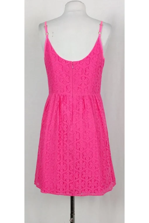Lilly Pulitzer - Hot Pink Lace Dress Sz 6