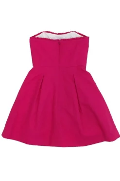 Lilly Pulitzer - Pink Strapless A-Line Dress Sz 4