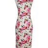 L.K. Bennett - Multicolor Floral Print Dress Sz 2