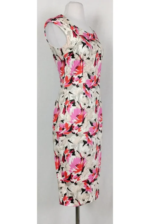 L.K. Bennett - Multicolor Floral Print Dress Sz 2