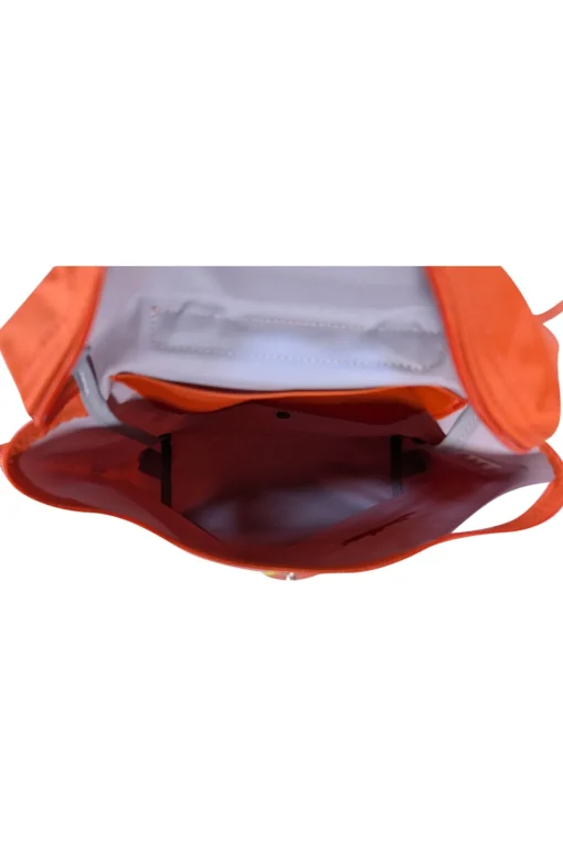 Longchamp - Orange Nylon Backpack