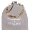 Loren Stewart - Gold Plated Double Wrap Toggle Bracelet