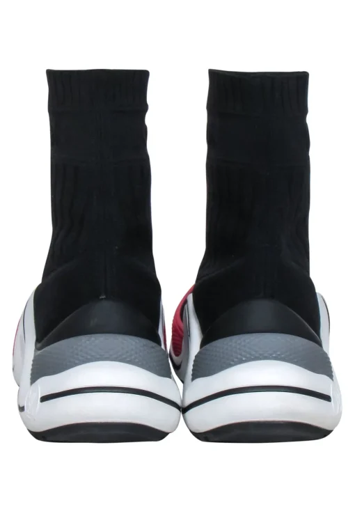 Louis Vuitton - Black, White & Red Archlight Sock Trainers Sz 11