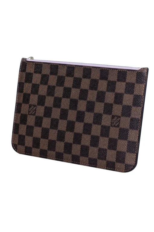 Louis Vuitton - Brown Damier Ebene Pochette Wristlet