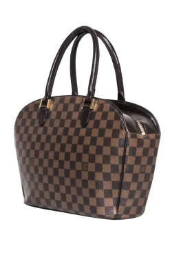 Louis Vuitton - Brown Ebene Damier Sarria Horizontal Handbag