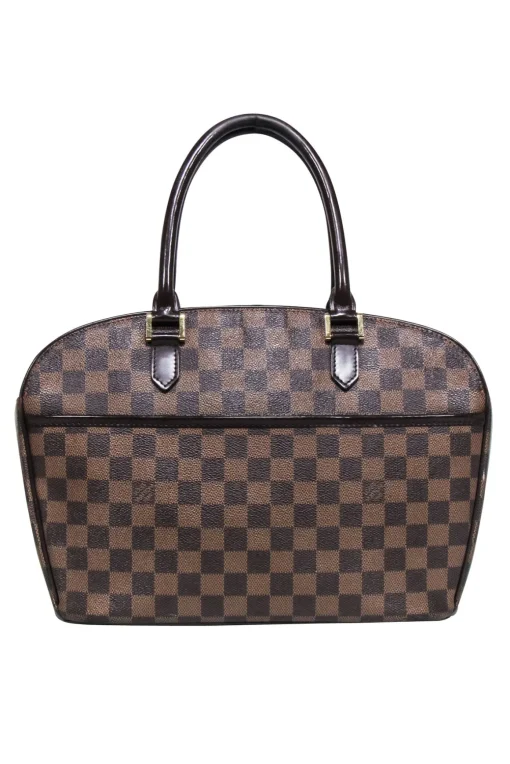 Louis Vuitton - Brown Ebene Damier Sarria Horizontal Handbag