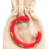 Louis Vuitton - Dark Coral Orange & Gold "Daily" Bracelet
