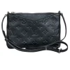 Louis Vuitton - Empreinte Pallas Black Leather Crossbody