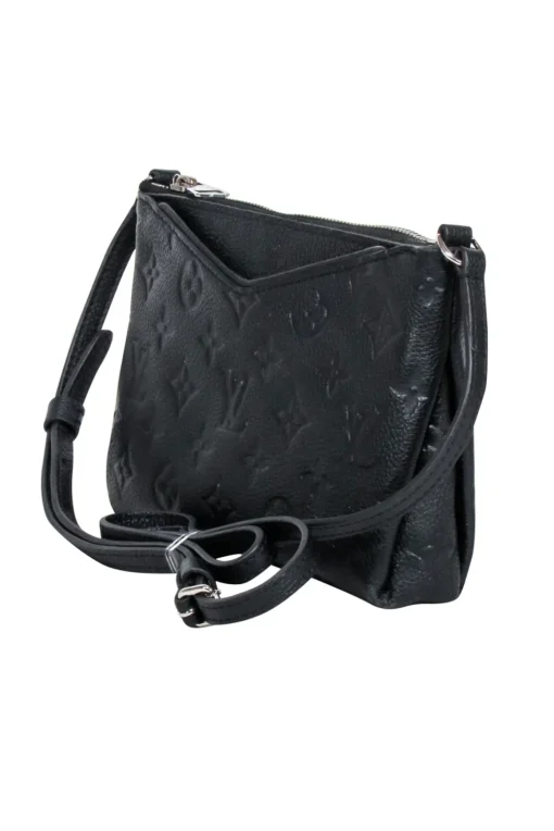 Louis Vuitton - Empreinte Pallas Black Leather Crossbody