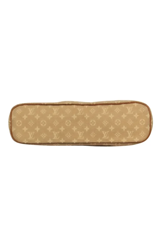 Louis Vuitton - Tan & Beige Logo Midsize Tote Purse