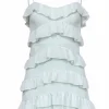 Lovers + Friends - Mint Tiered Ruffle Strappy Mini Dress Sz XS