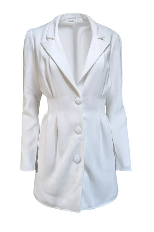 Lovers + Friends - White Blazer Style Dress Sz XS