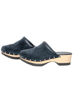 M. Gemi - Navy Suede Clogs Sz 10