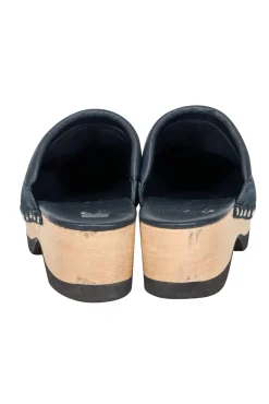 M. Gemi - Navy Suede Clogs Sz 10
