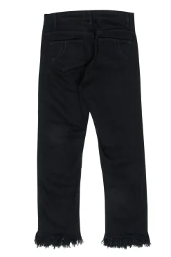 Maje - Black Frayed Hem Jeans Sz 8