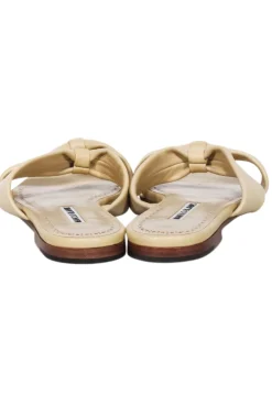 Manolo Blahnik - Light Beige Nappa Leather 