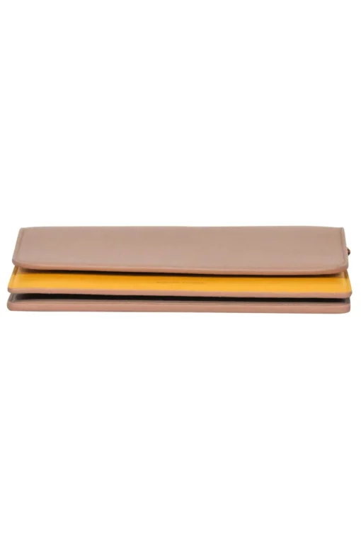 Mansur Gavriel - Tan & Yellow Leather Shoulder Bag