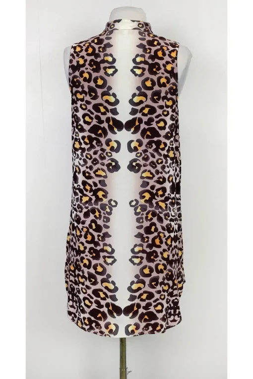 Mara Hoffman - Animal Print Shirt Dress Sz XS