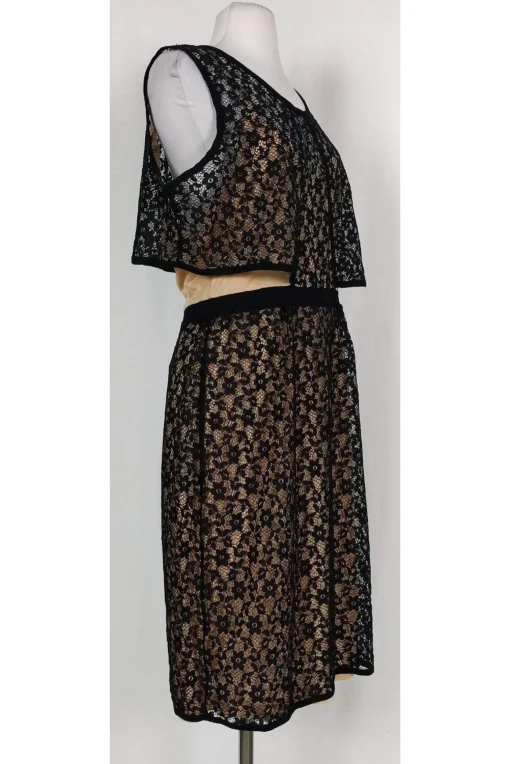 Marc by Marc Jacobs - Black Lace Dress Sz L
