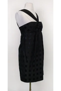 Marc by Marc Jacobs - Black Plaid Halter Dress Sz 4