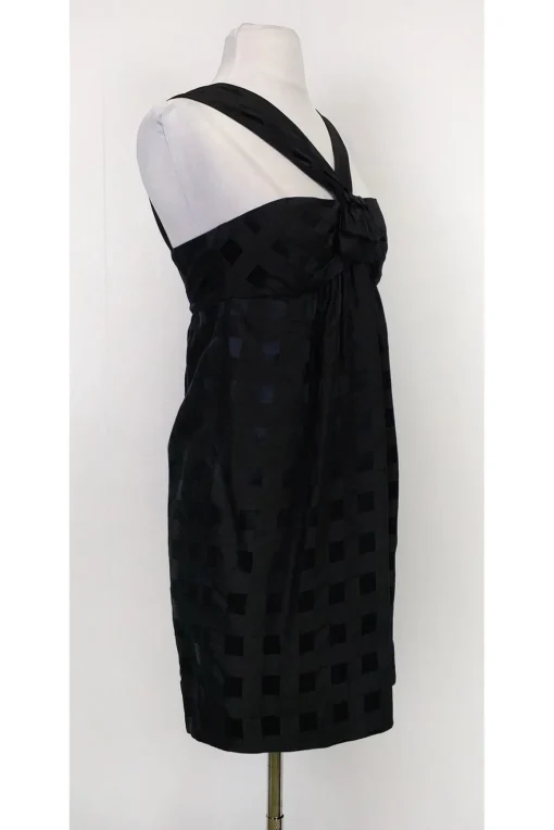 Marc by Marc Jacobs - Black Plaid Halter Dress Sz 4