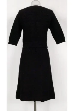 Marc by Marc Jacobs - Black Wool Knit Dress Sz S