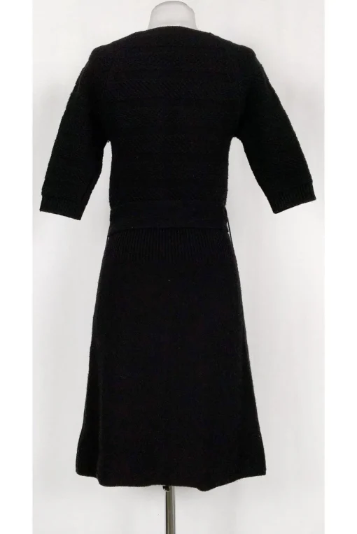 Marc by Marc Jacobs - Black Wool Knit Dress Sz S