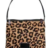 Marc by Marc Jacobs - Calf Hair & Leather Cheetah Print Trifold Crossbody Bag