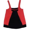 Marc by Marc Jacobs - Coral & Black Silk Tank Sz 2