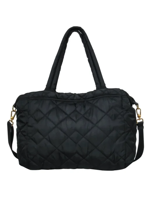 Marc by Marc Jacobs - Large Black Quilted Tote w/ Shoulder Strap