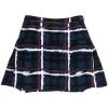 Marc by Marc Jacobs - Navy, Maroon, & Black Plaid Print Skirt Sz 2