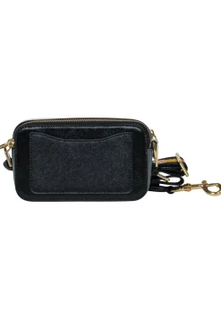 Marc Jacobs - Colorblock Black, Pink & Gold Snapshot Crossbody