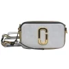 Marc Jacobs - SIlver & Gold Metallic “Snapshot” Crossbody Bag
