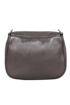 Marc Jacobs - Taupe Pebbled Leather Crossbody Bag