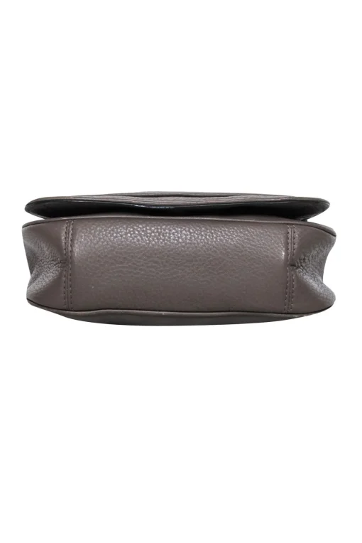 Marc Jacobs - Taupe Pebbled Leather Crossbody Bag