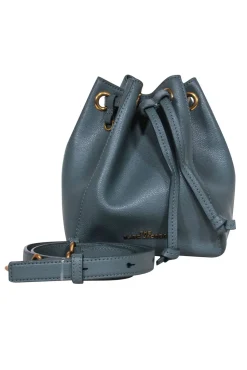 Marc Jacobs - Teal Leather Mini Buck Bag Crossbody