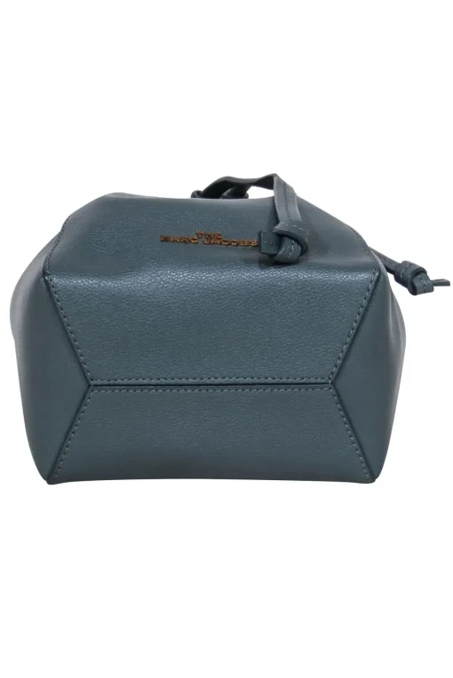 Marc Jacobs - Teal Leather Mini Buck Bag Crossbody