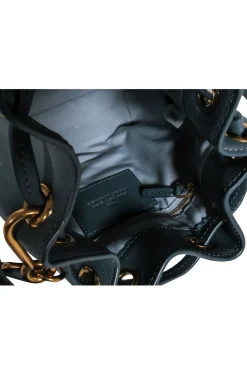Marc Jacobs - Teal Leather Mini Buck Bag Crossbody